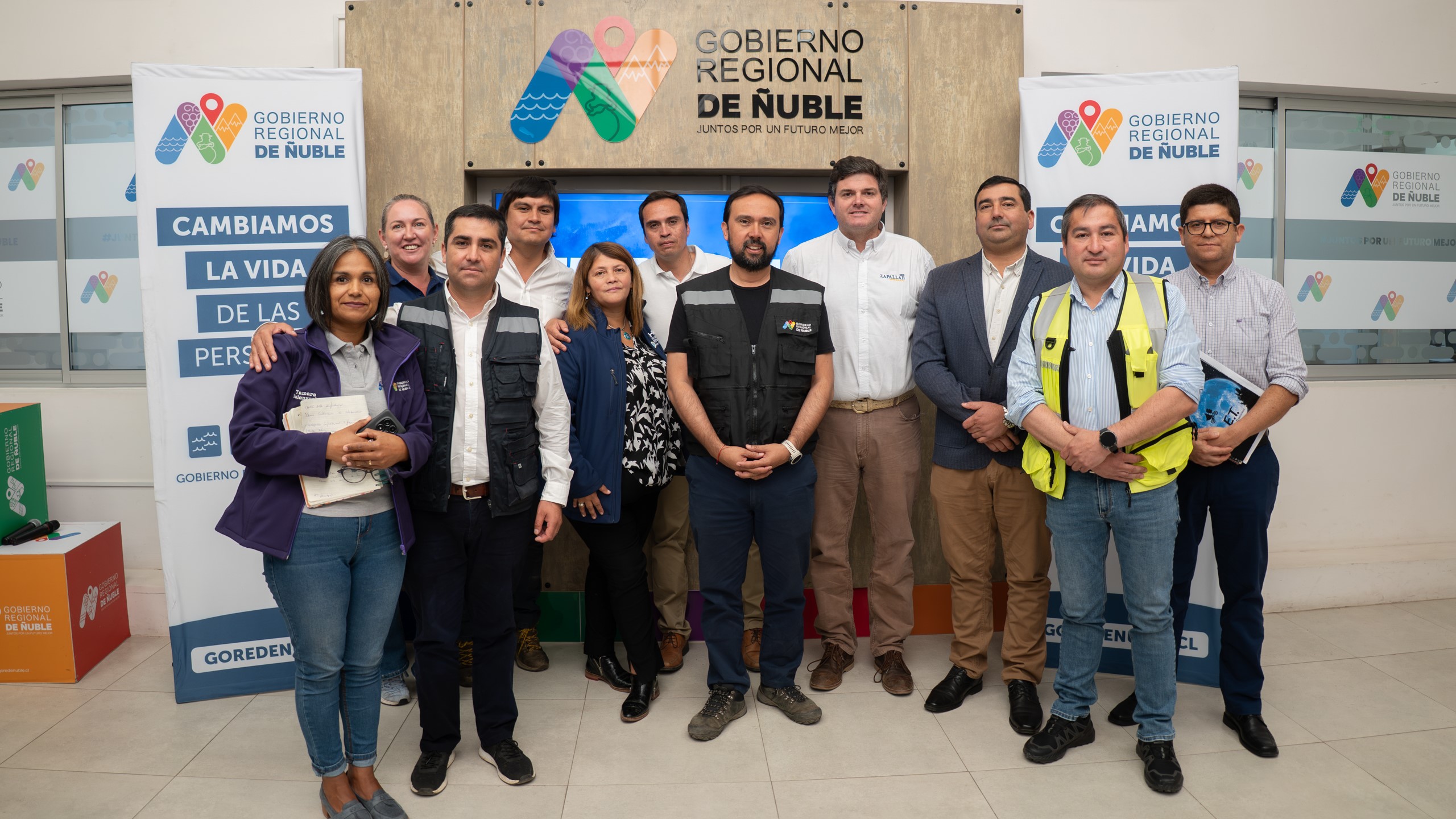 Asociación de Municipalidades de Chile, Gobierno Regional y alcaldes de Ñuble coordinan ayuda expedita para damnificados