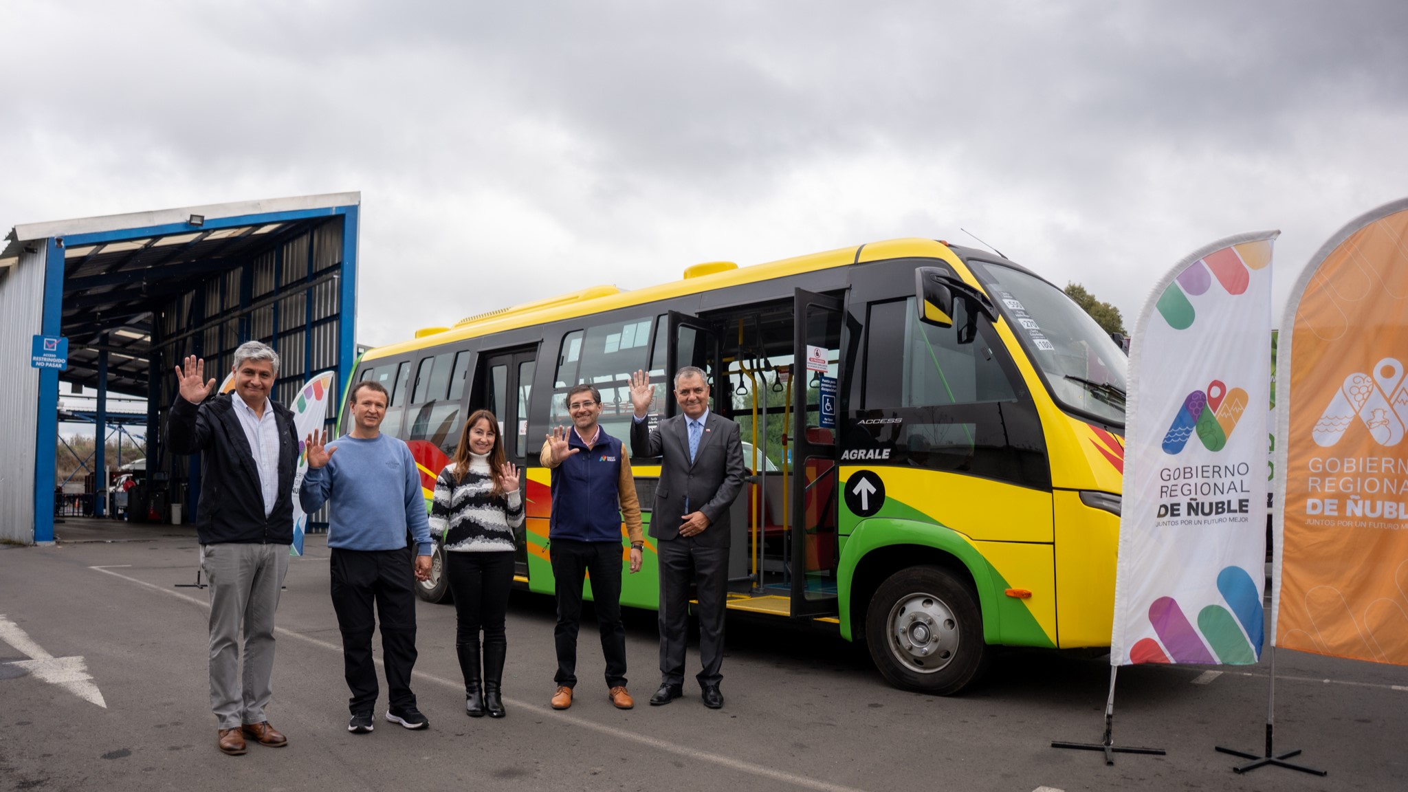 Ñuble recibe su primer bus “estándar Red” para recorridos urbanos