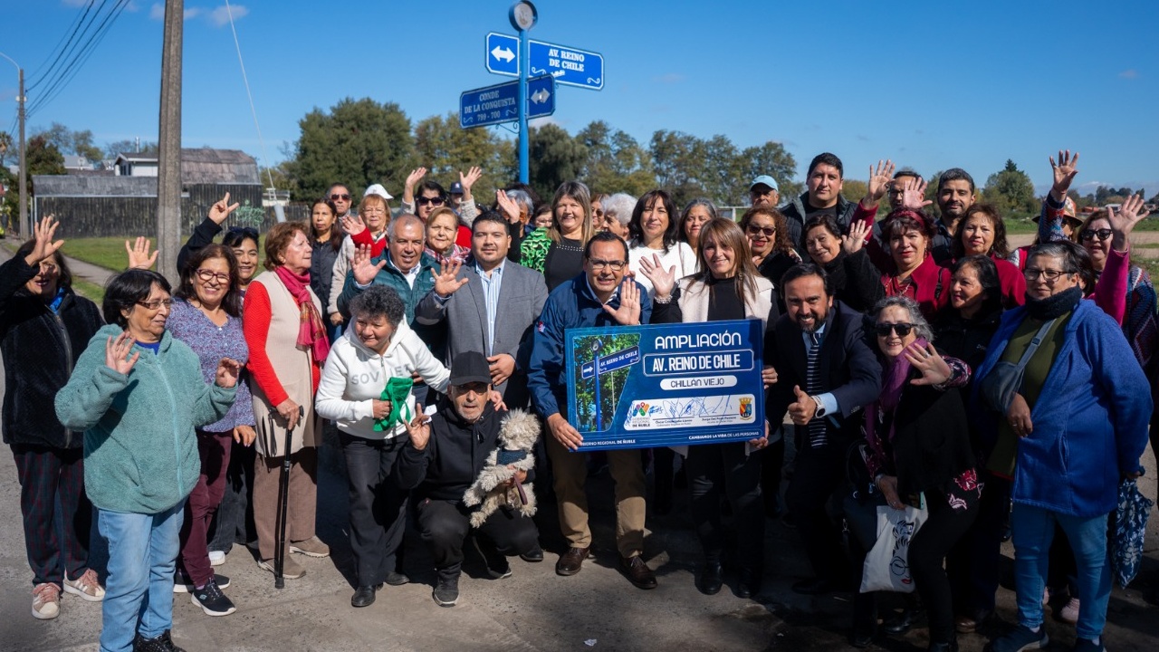 Gobierno Regional y Municipalidad de Chillán Viejo firman convenio para diseño de ampliación de Avenida Reino de Chile