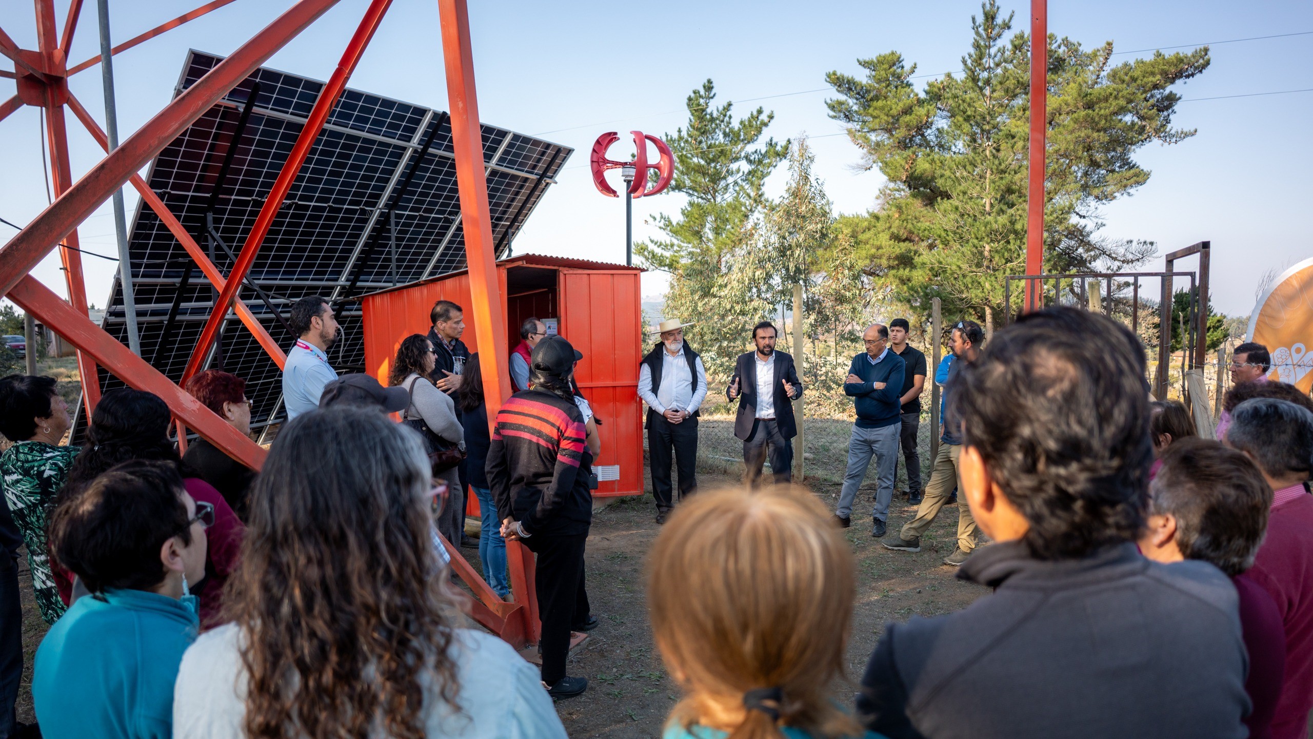 Proyecto pionero en Ñuble incorpora energías renovables para asegurar continuidad de agua potable rural