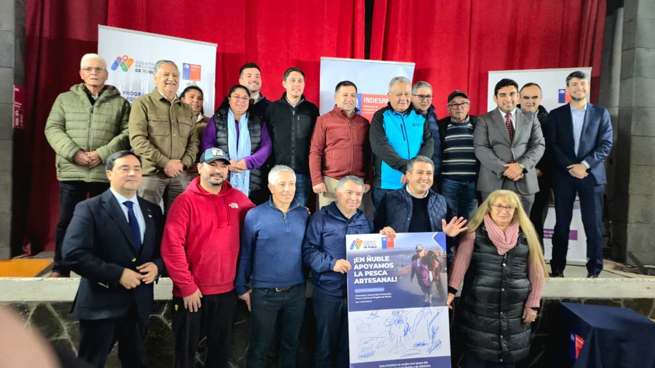 Lanzan inédito programa de $900 Millones para el fomento y desarrollo de la pesca artesanal en Ñuble
