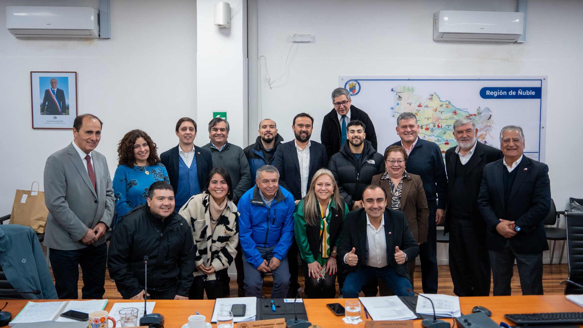 Deportistas de Ñuble reciben el apoyo del Consejo Regional para participar del Mundial de Hyrox en Suecia