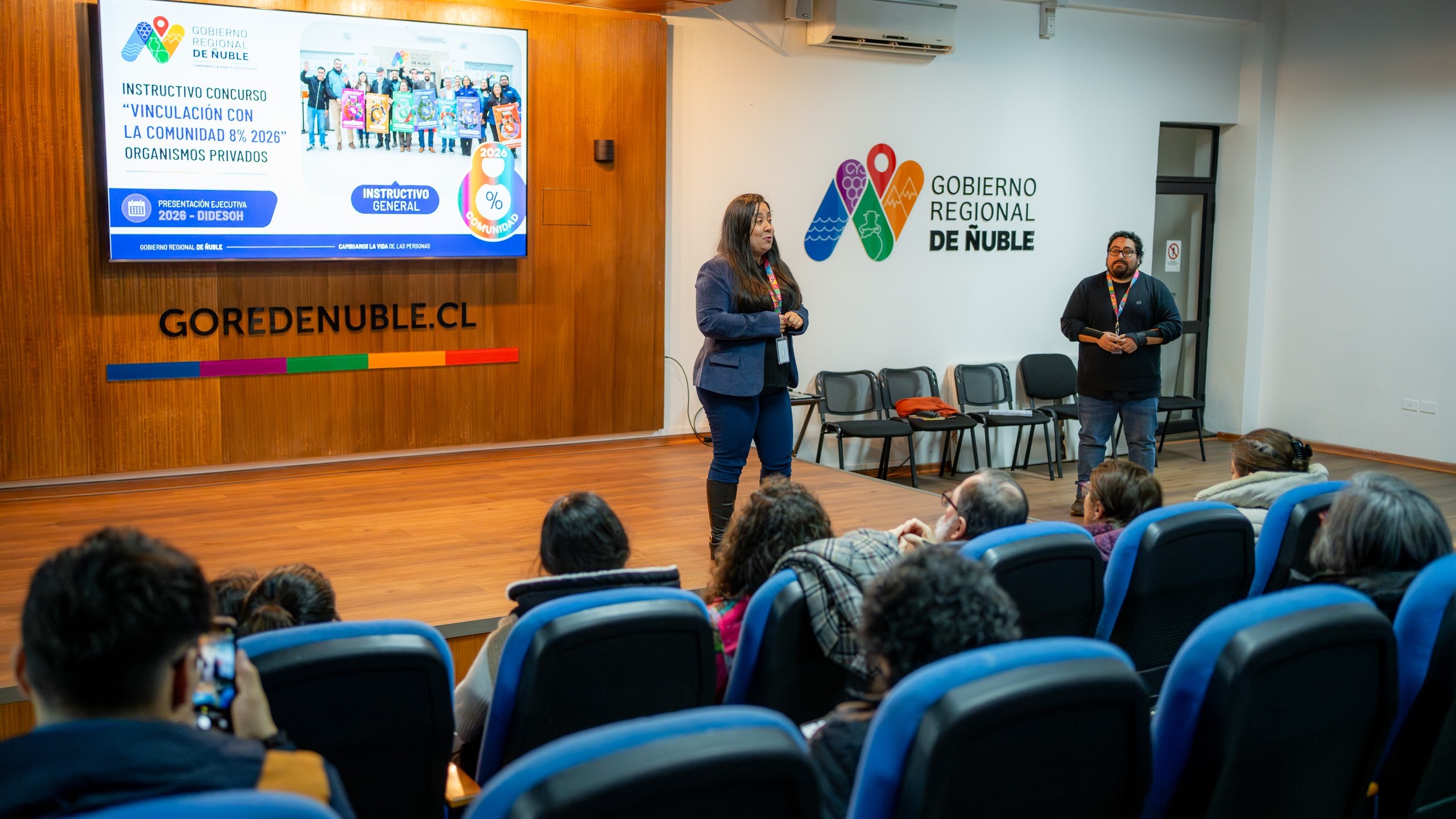 Gobierno Regional abre postulaciones a fondo 8% para organizaciones sociales de Ñuble