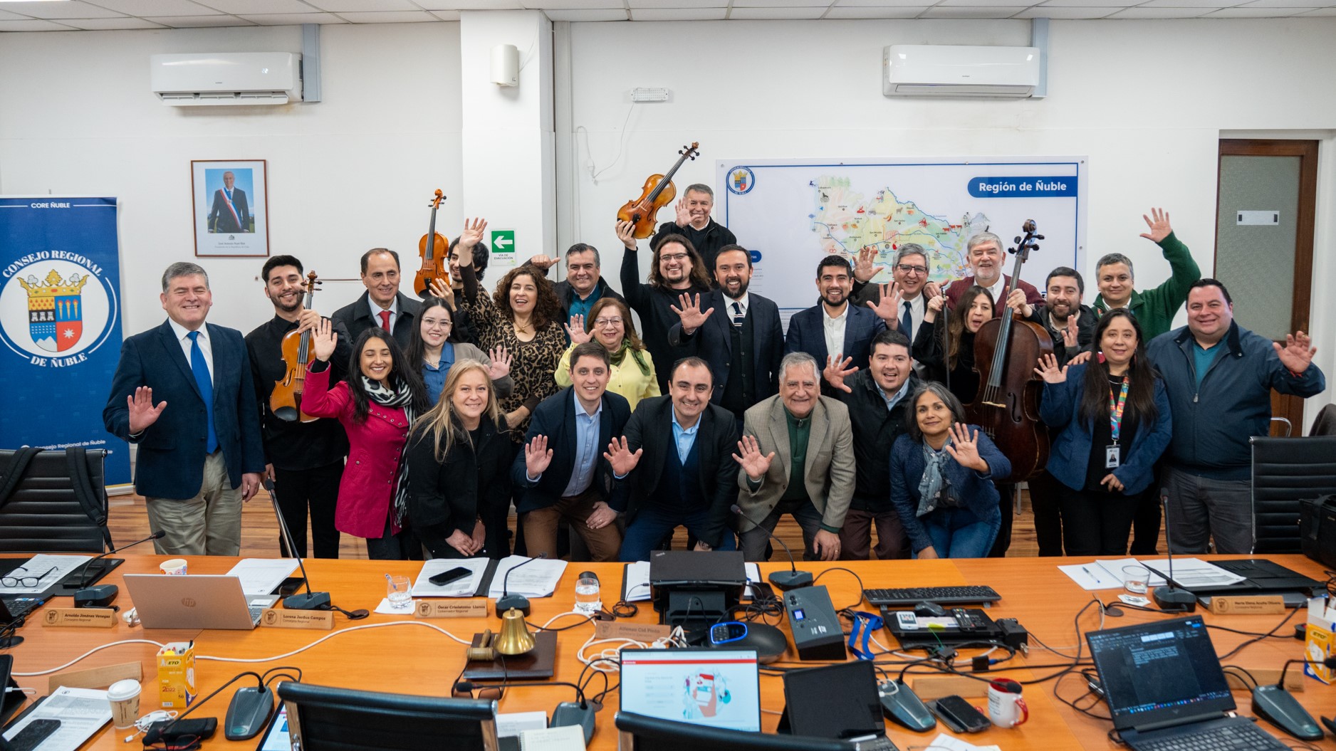 Tras aprobación unánime del CORE: Orquesta Sinfónica de Ñuble hará 20 presentaciones gratuitas e inclusivas en nueve comunas