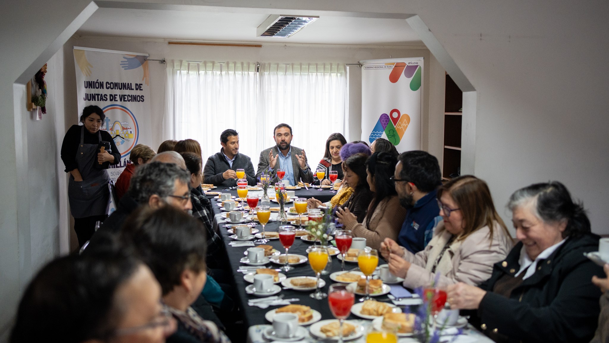 Gobierno Regional conmemora Día del Dirigente Social junto a la Unión Comunal de Juntas de Vecinos de Chillán