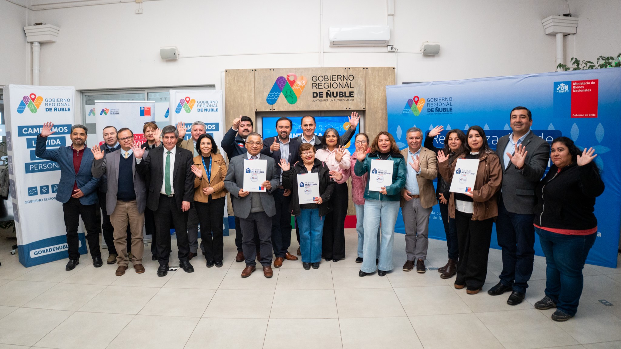 Organizaciones sociales de Ñuble fortalecen sus espacios comunitarios con la regularización de sus terrenos
