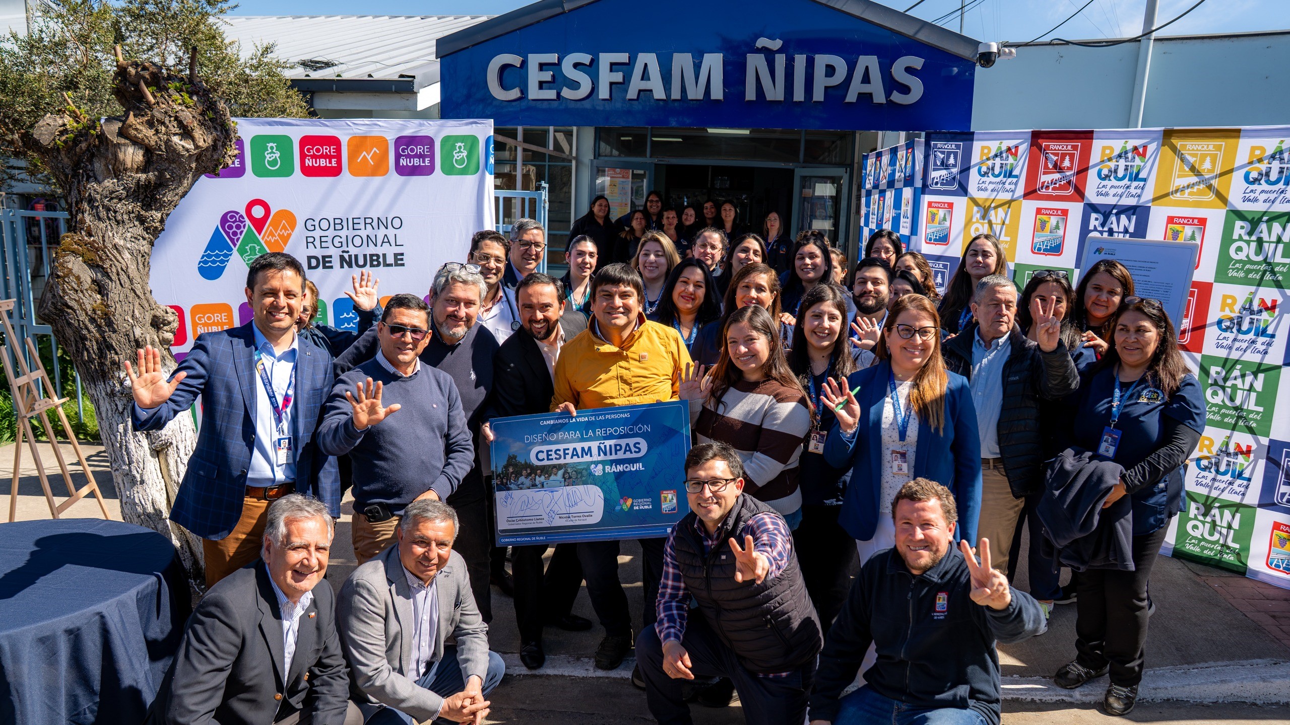 Nuevo CESFAM de Ñipas casi triplicará la actual infraestructura