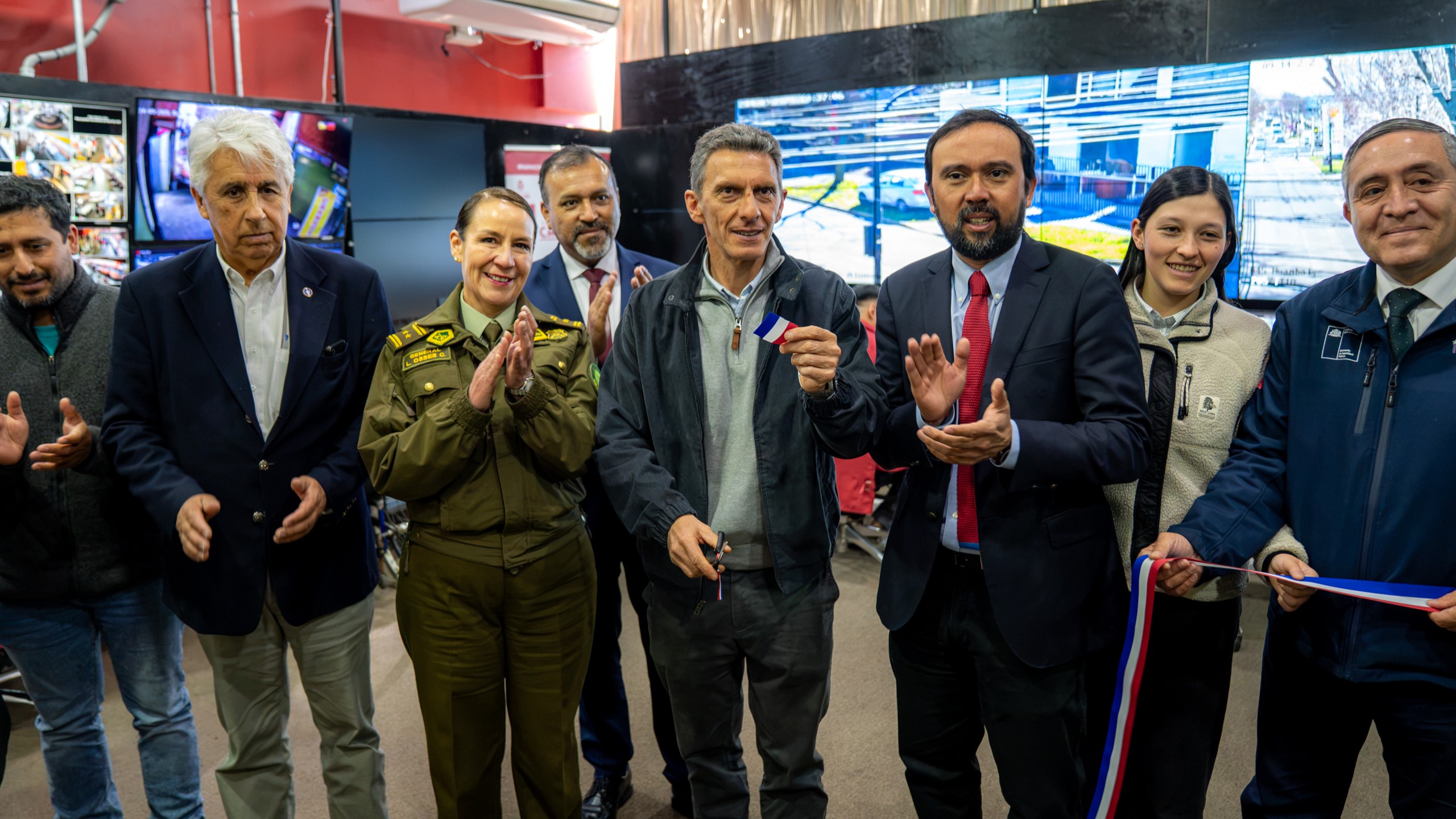 Inauguran 67 nuevas cámaras de televigilancia para reforzar la seguridad en Chillán