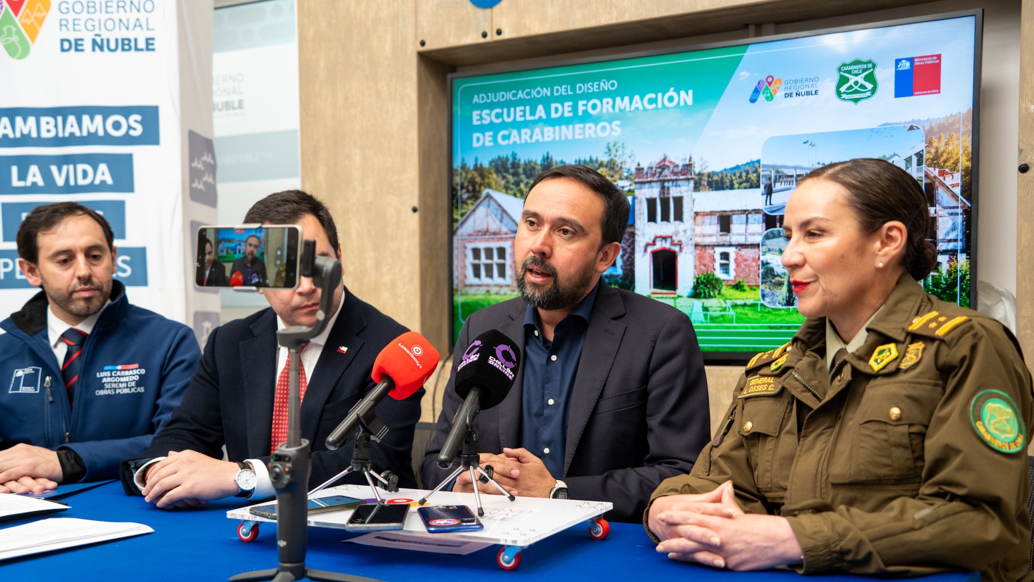 Escuela de Formación de Carabineros da paso clave: Diseño fue adjudicado por $764 millones aportados por el Gobierno Regional