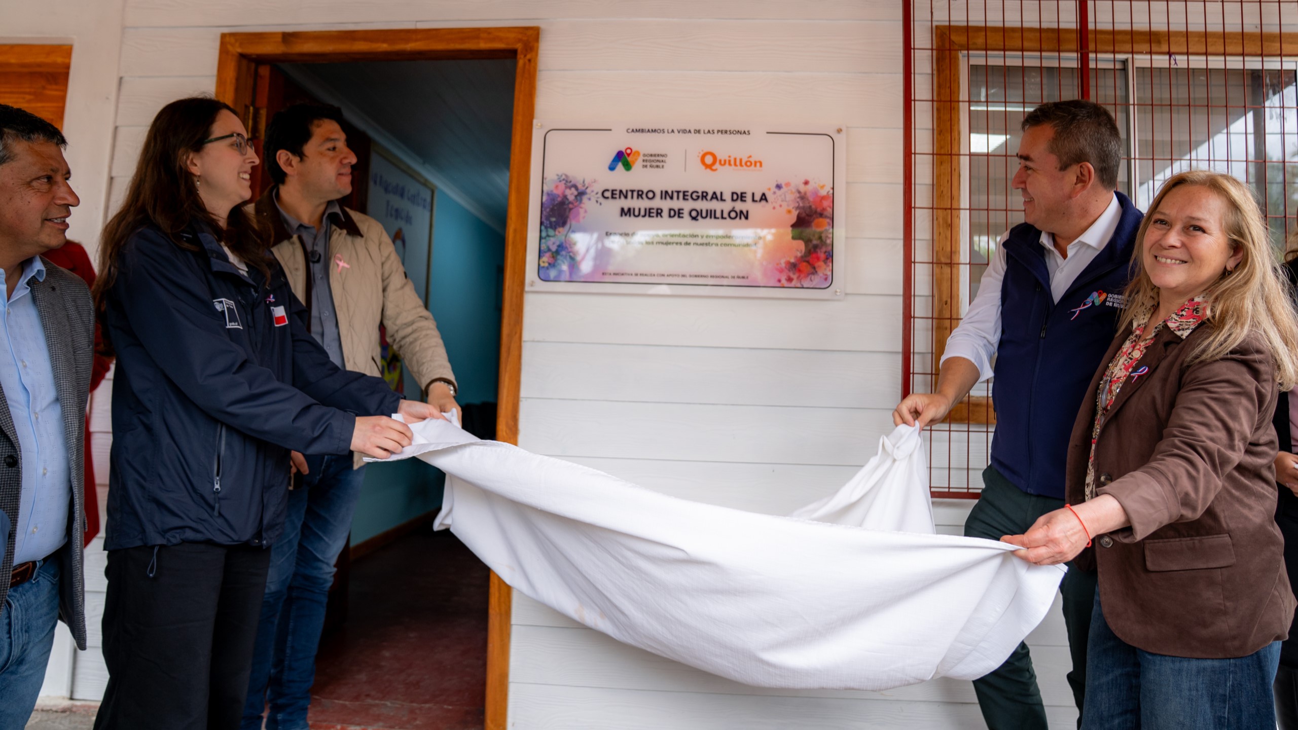 La red de protección de las mujeres crece en Ñuble: Se inaugura en Quillón nuevo Centro Integral